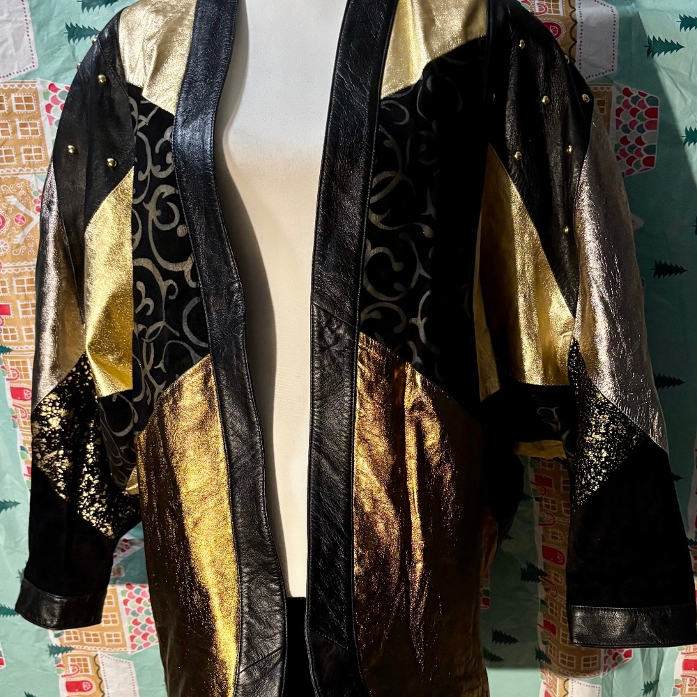 VINTAGE Genuine Leather Jacket
